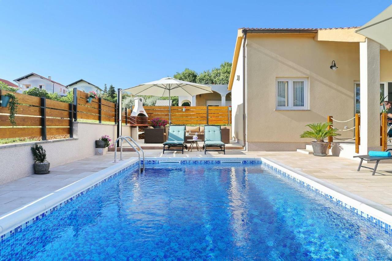 Punta Garden Pool House Villa Posedarje Exterior photo